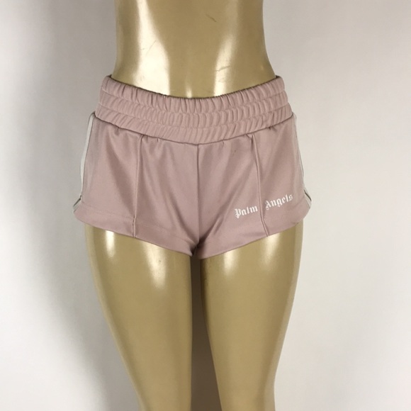 Palm Angels Logo Print Women's Track Shorts Size S - Picture 1 of 9
